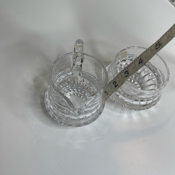 Gorham Germany Lead Crystal Glass Creamer and sugar bowl - Picture 8 of 9